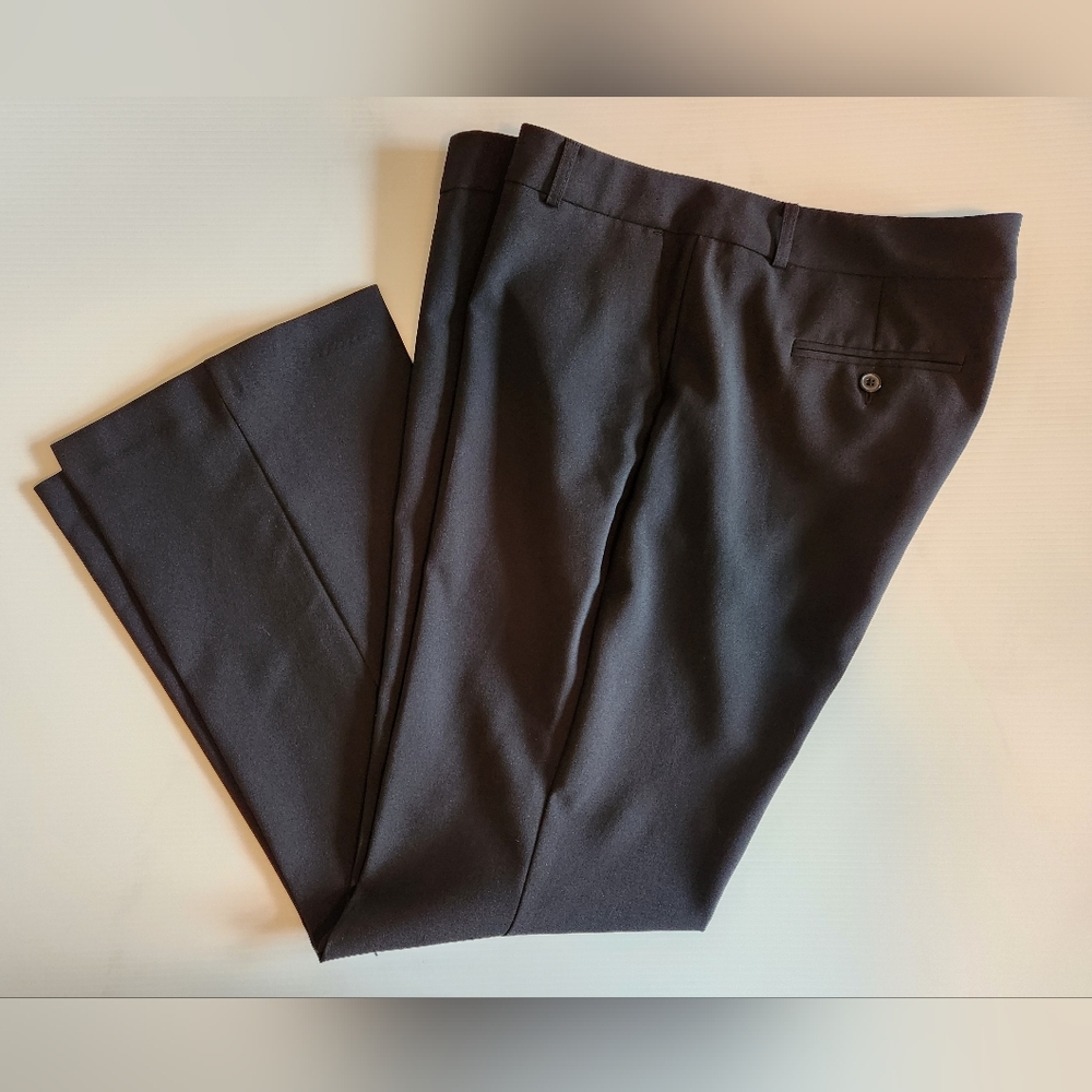 New York & Company Black Women's Dress Pants - Hook & Zip Closure